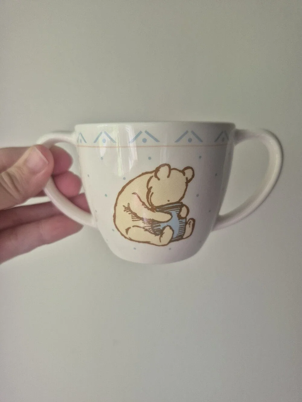 Vintage Disney's Winnie The Pooh Charpénte Child's Ceramic Cup Mug With Box - Picture 4 of 13